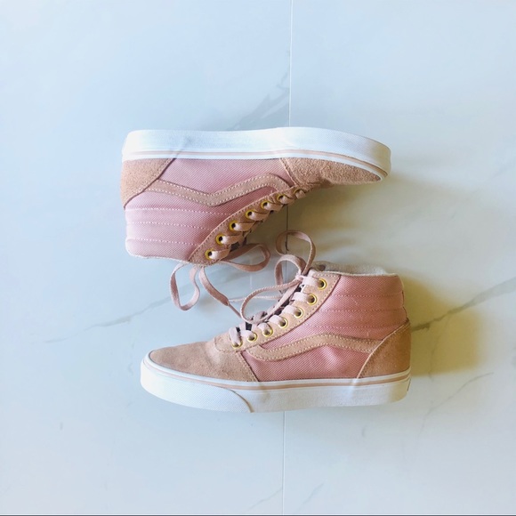 vans sk8 hi mahogany rose